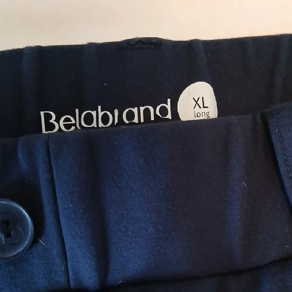 Betabrand Women's Navy Trousers - Picture 2 of 4